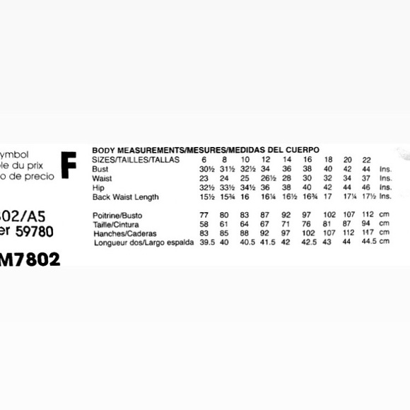 NWT McCall’s Sewing Pattern 7802 Dress - Picture 11 of 11